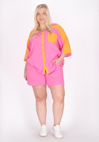 MYMO Loosefit Broek in Roze