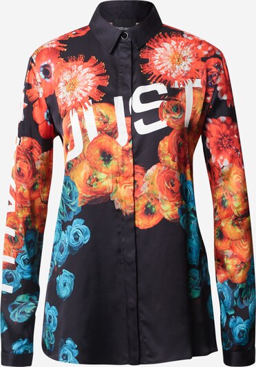 Just Cavalli Pluus sinine / oranž / must, Tootevaade
