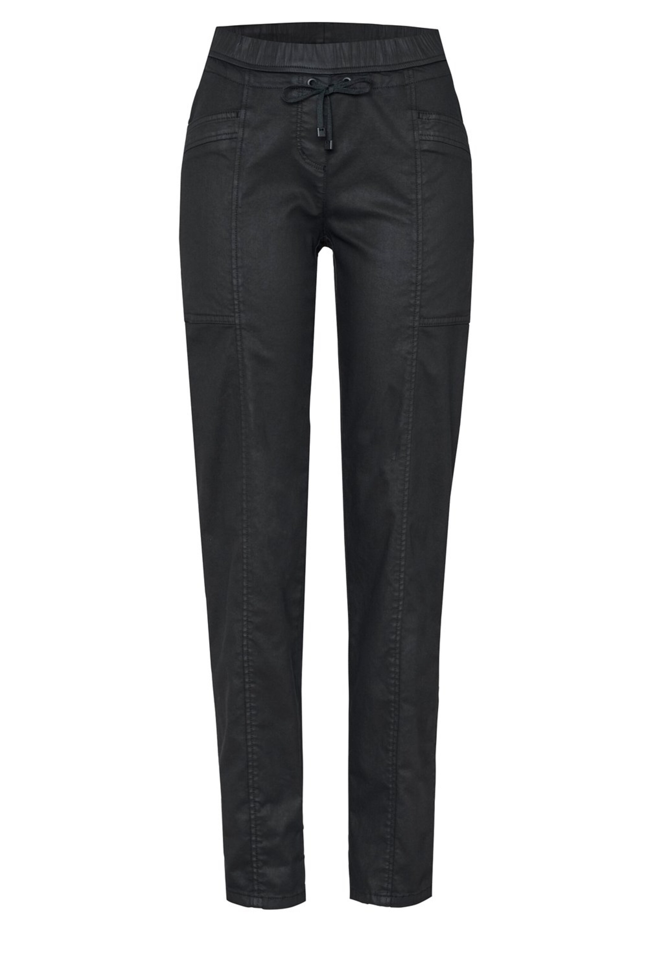 TONI Tapered Hose in Schwarz: Vorderseite