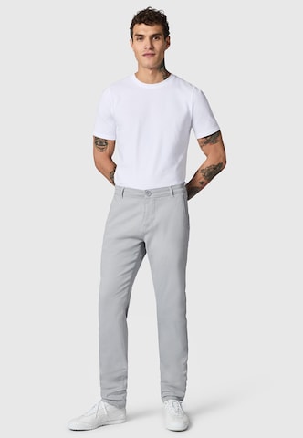 Coupe slim Pantalon chino 'Solon' Peak Time en gris