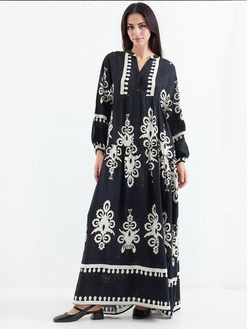 Robe 'Maxi' Bigdart en noir : devant