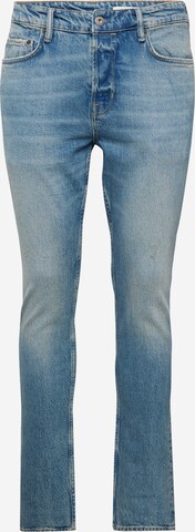 Tapered Jeans de la AllSaints pe albastru: față