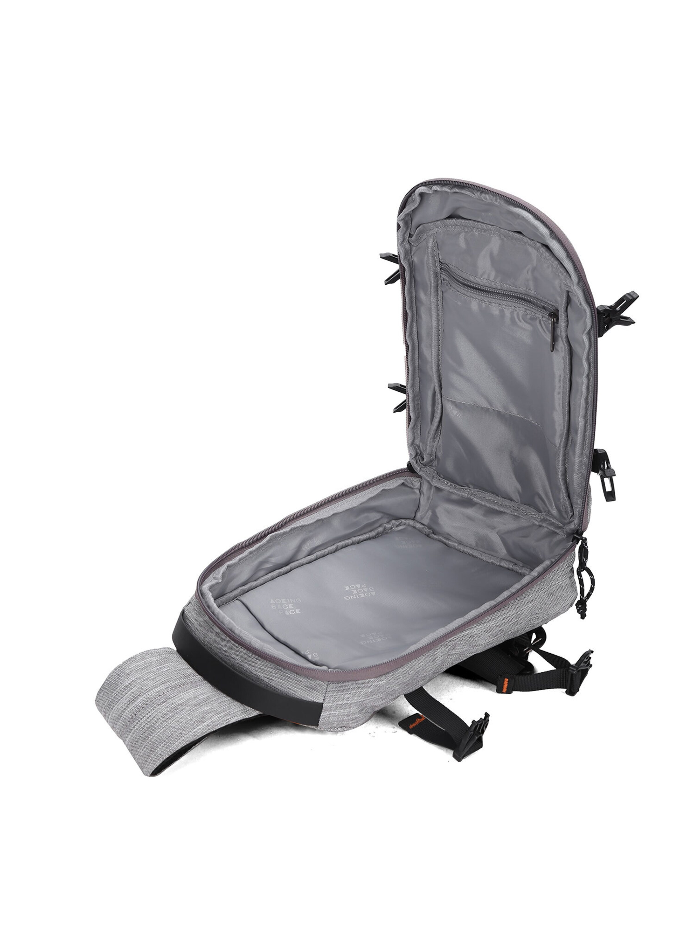 Aoking Crossbody Bag in Grey