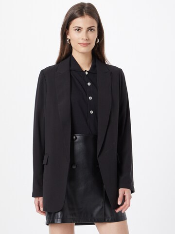 Line of Oslo - Blazer 'Cool' em preto: frente