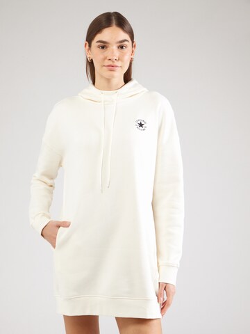 CONVERSE - Vestido en blanco: frente
