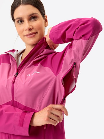 VAUDE Funktionsjacke 'Simony 2,5L J IV' in Pink