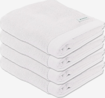 TOM TAILOR Handtuch in Weiß: Vorderseite