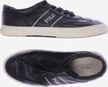 Polo Ralph Lauren Flats & Loafers in 45 in Black: front