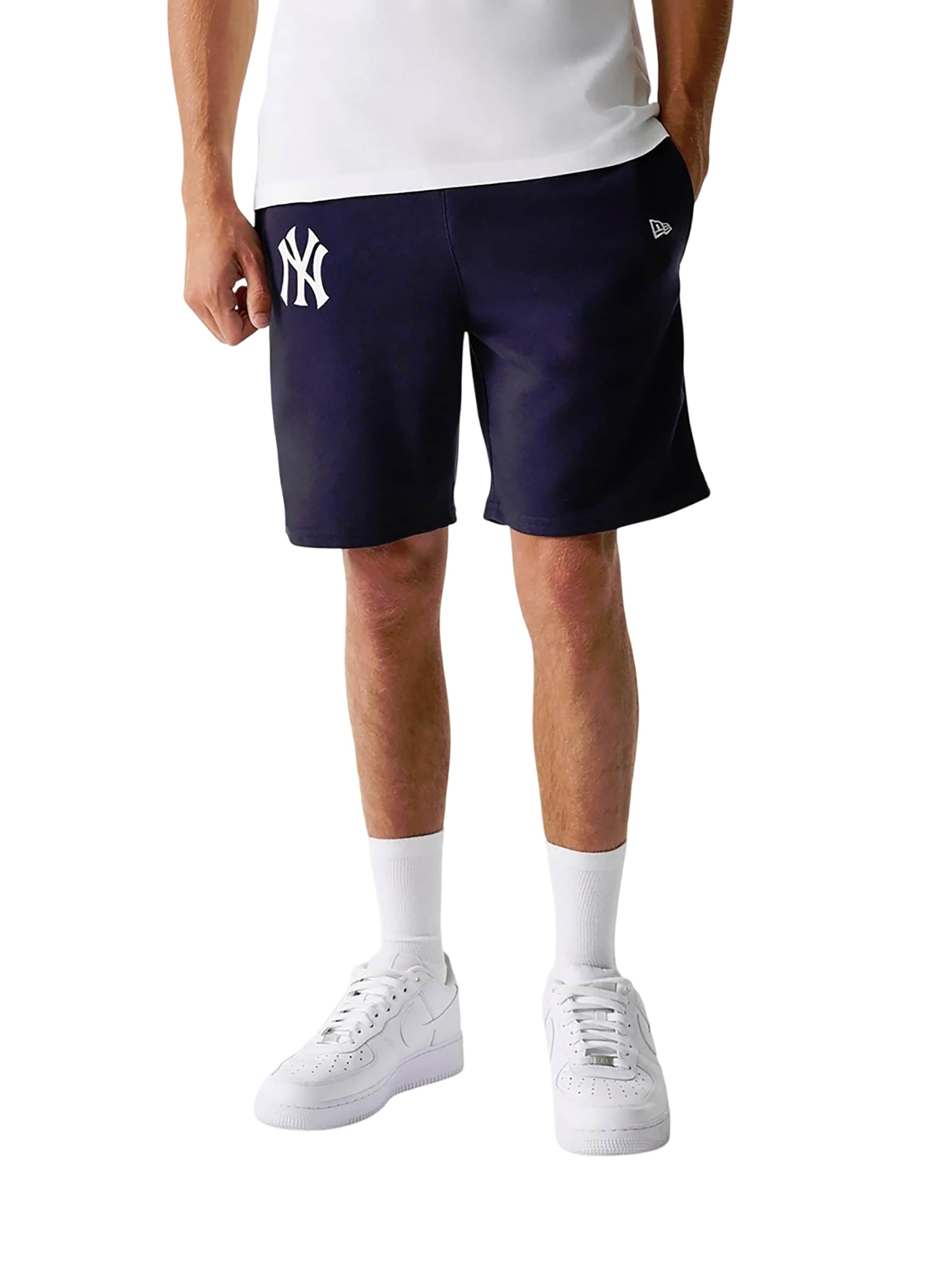 NEW ERA Regular Pants 'MLB League Essential New York Yankees' in Blue: front