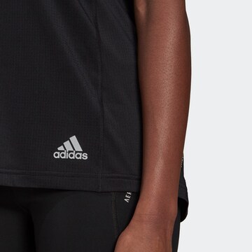 ADIDAS SPORTSWEAR Αθλητικό τοπ 'Own the Run' σε μαύρο