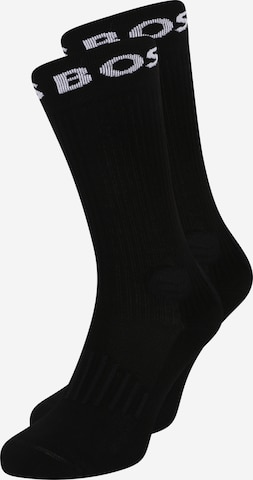 BOSS Black Къси чорапи в черно: отпред