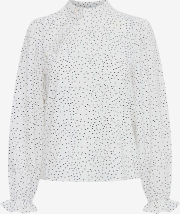 ICHI Blouse 'Tanya' in White: front