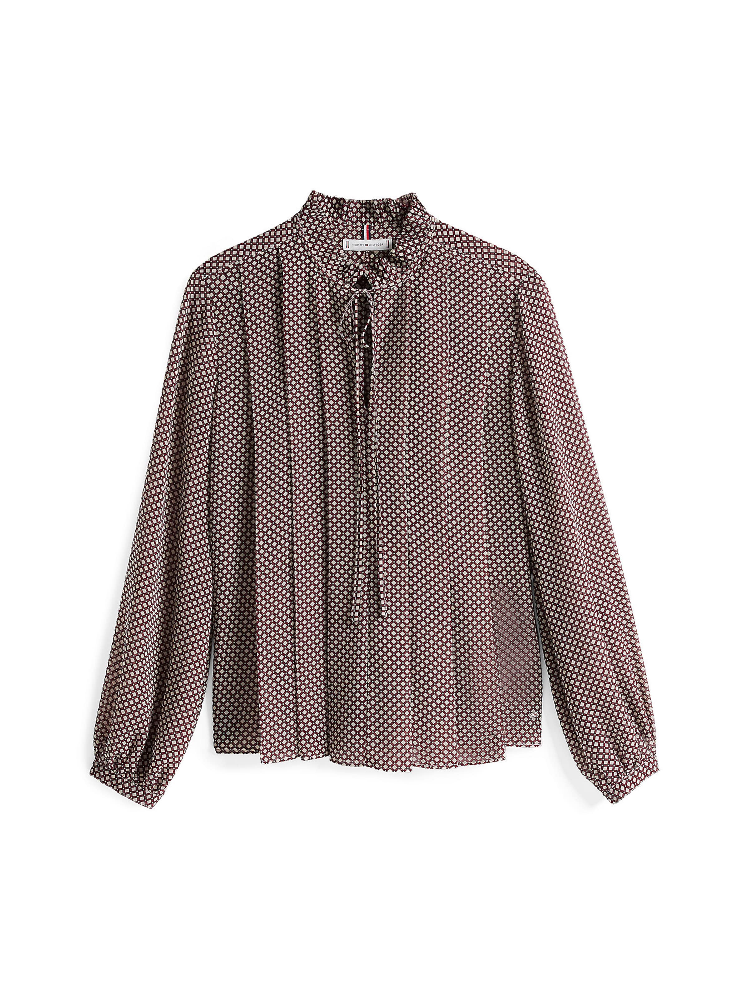 TOMMY HILFIGER Blouse in Red / Black / White, Item view