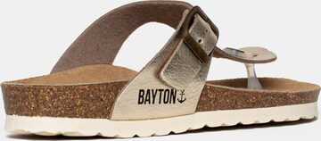 Bayton - Zapatos abiertos 'Cordoba' en oro