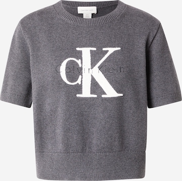 Calvin Klein Jeans - Pullover em cinzento: frente