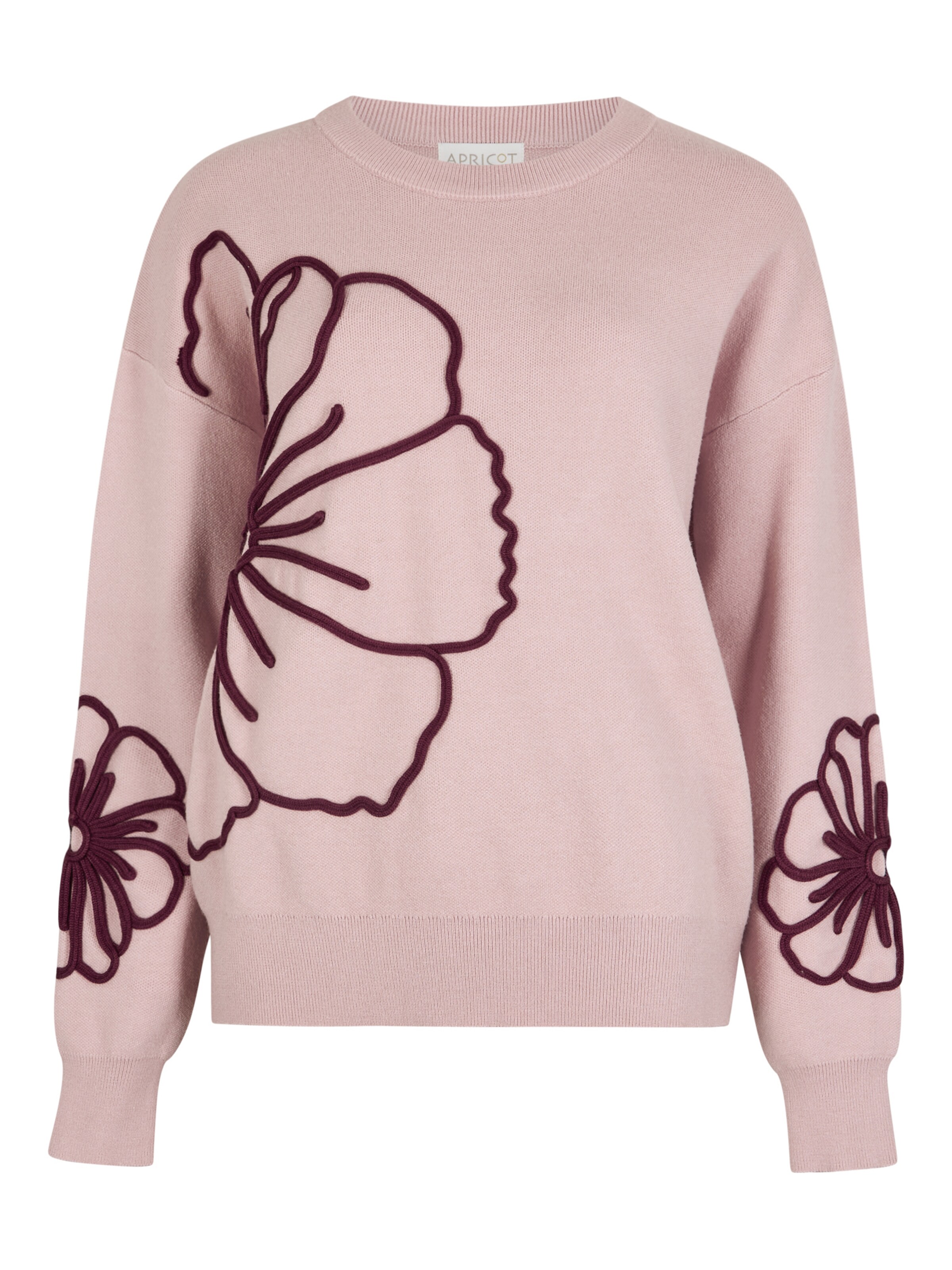 Apricot Sweater in Pink: front