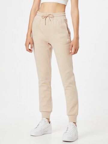 Effilé Pantalon de sport 'JESSI' ONLY PLAY en beige : devant