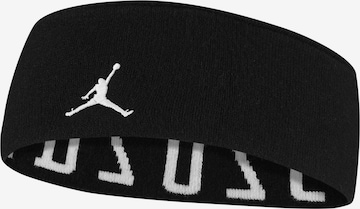 Jordan Athletic Headband in Black: front