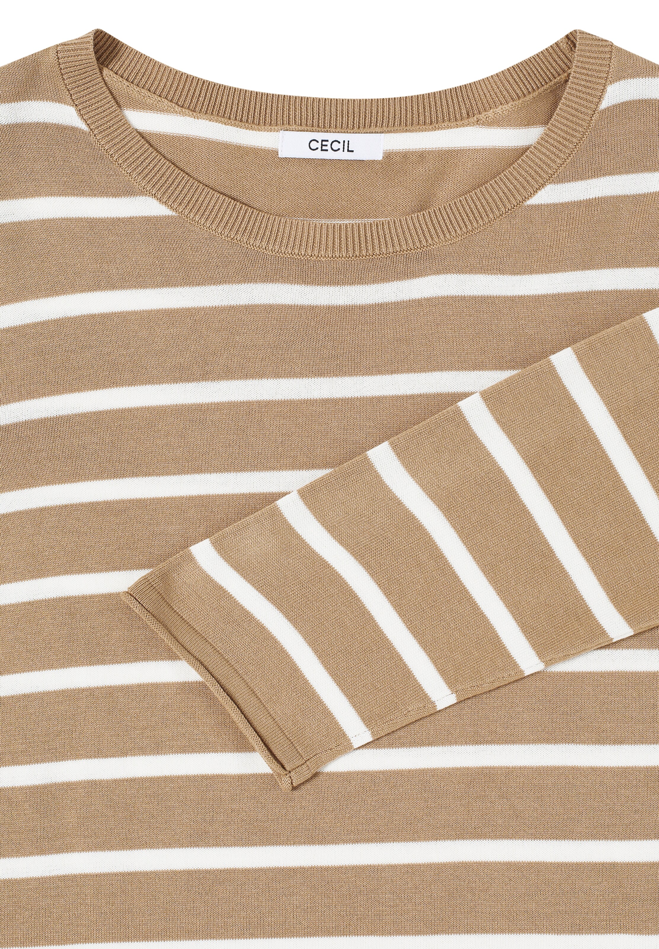 CECIL Pullover in Beige