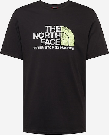 Maglietta 'Rust 2' di THE NORTH FACE in nero: frontale
