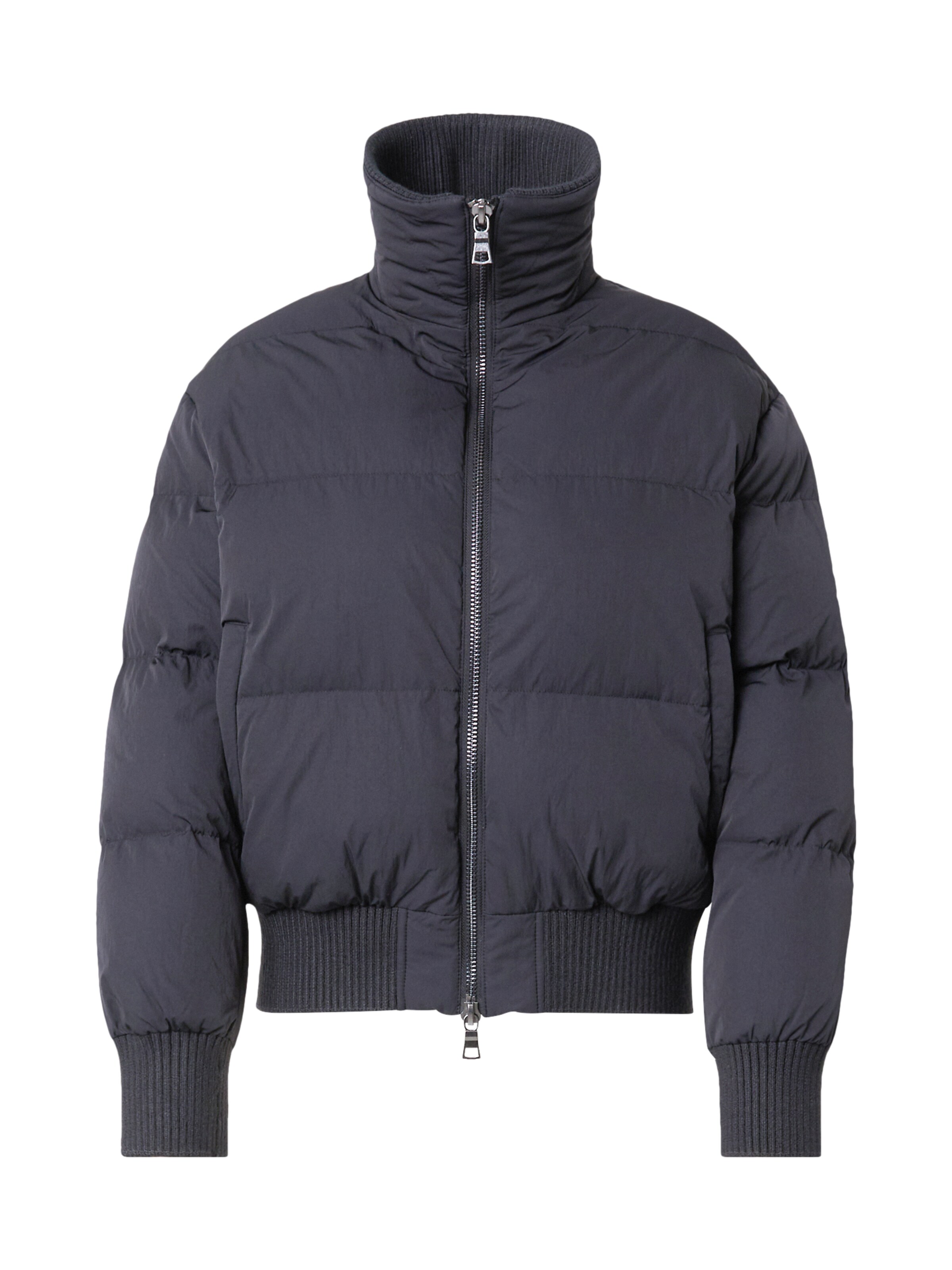 No. 1 Como Between-season jacket 'Cori' in Black: front