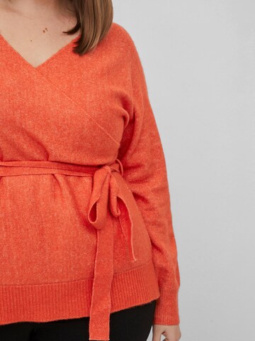 EVOKED - Pullover 'Cilia' em laranja