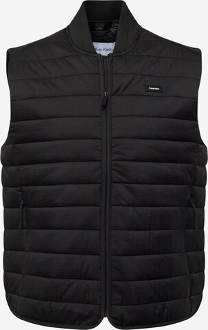 Gilet Calvin Klein en noir : devant