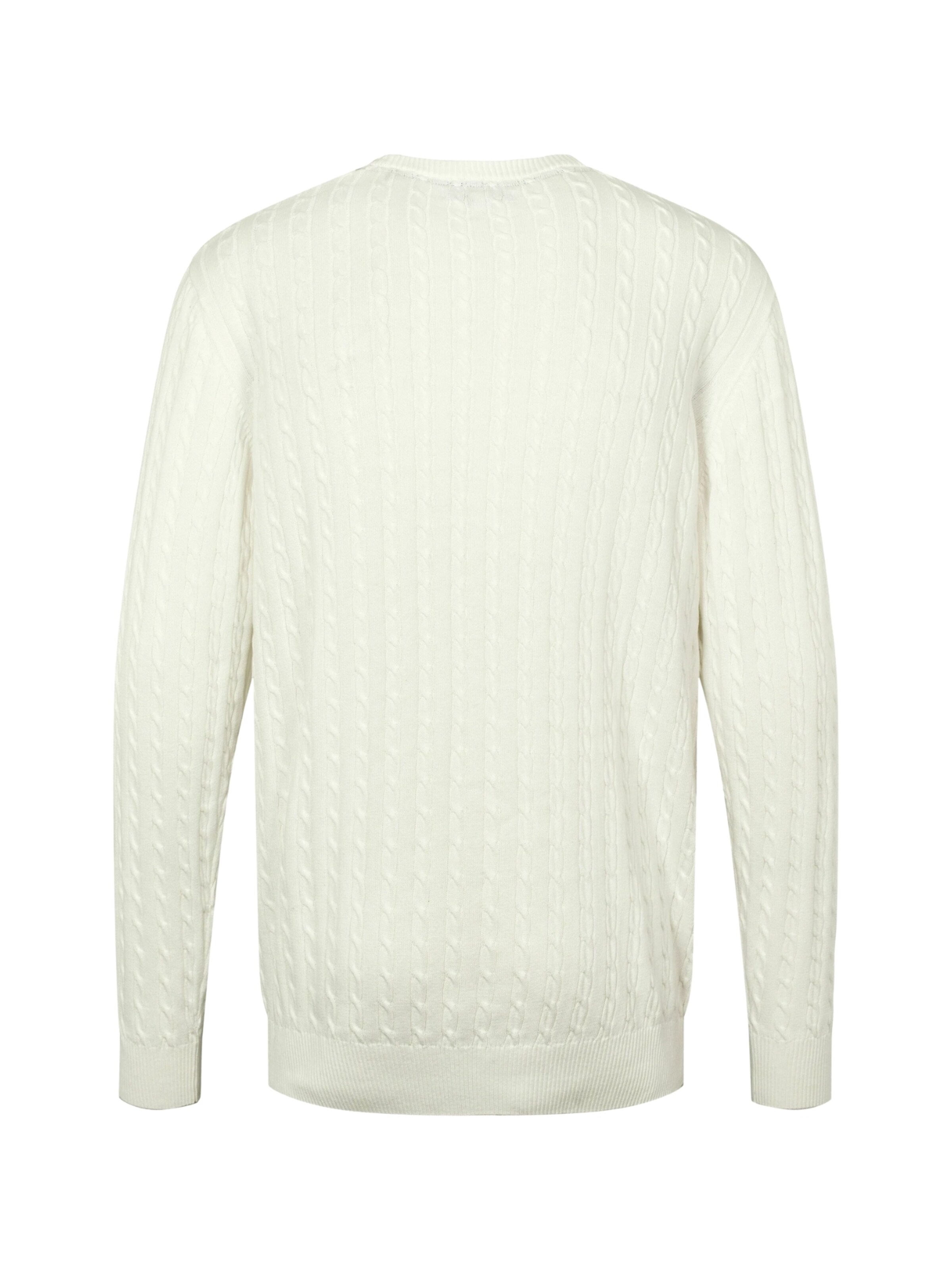 U.S. POLO ASSN. Svetr 'Mads' – bílá