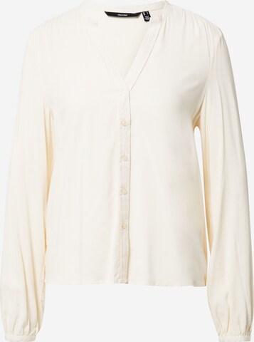 VERO MODA Blouse 'Nads' in Beige: voorkant