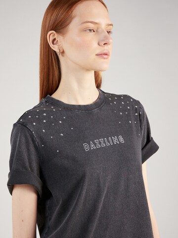 T-shirt 'CANDISA' ONLY en noir