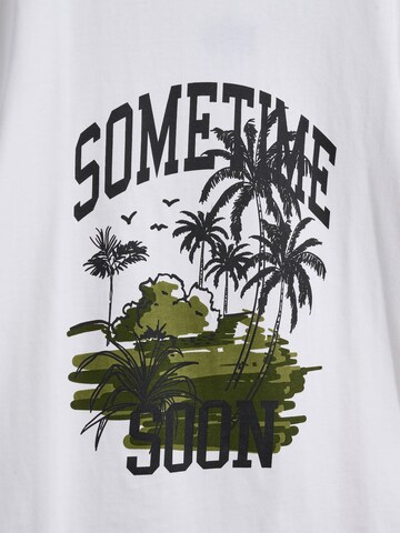 SOMETIME SOON T-Shirt in Weiß