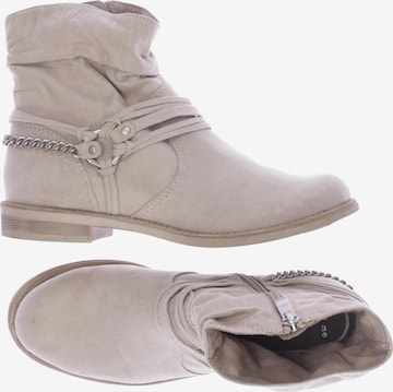 MARCO TOZZI Stiefelette 37 in Beige: predná strana