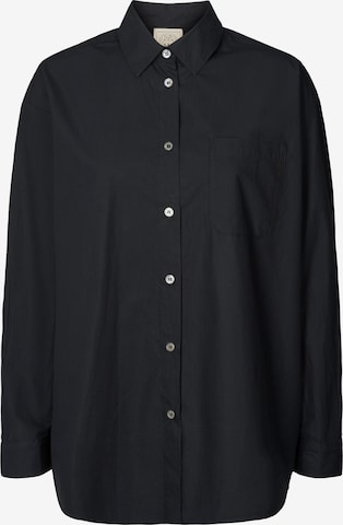 Gai+Lisva Bluse 'Astrid' i sort: forside