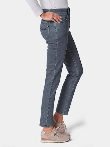Goldner Slimfit Jeans in Grau