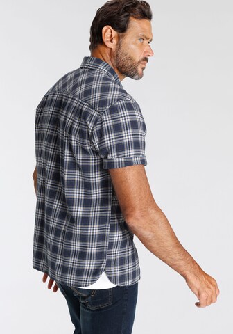 Man's World Regular fit Button Up Shirt in Blue