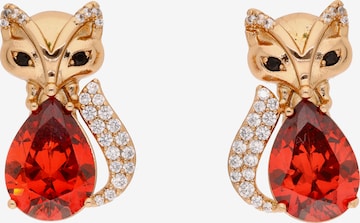 faina - Pendientes en oro: frente