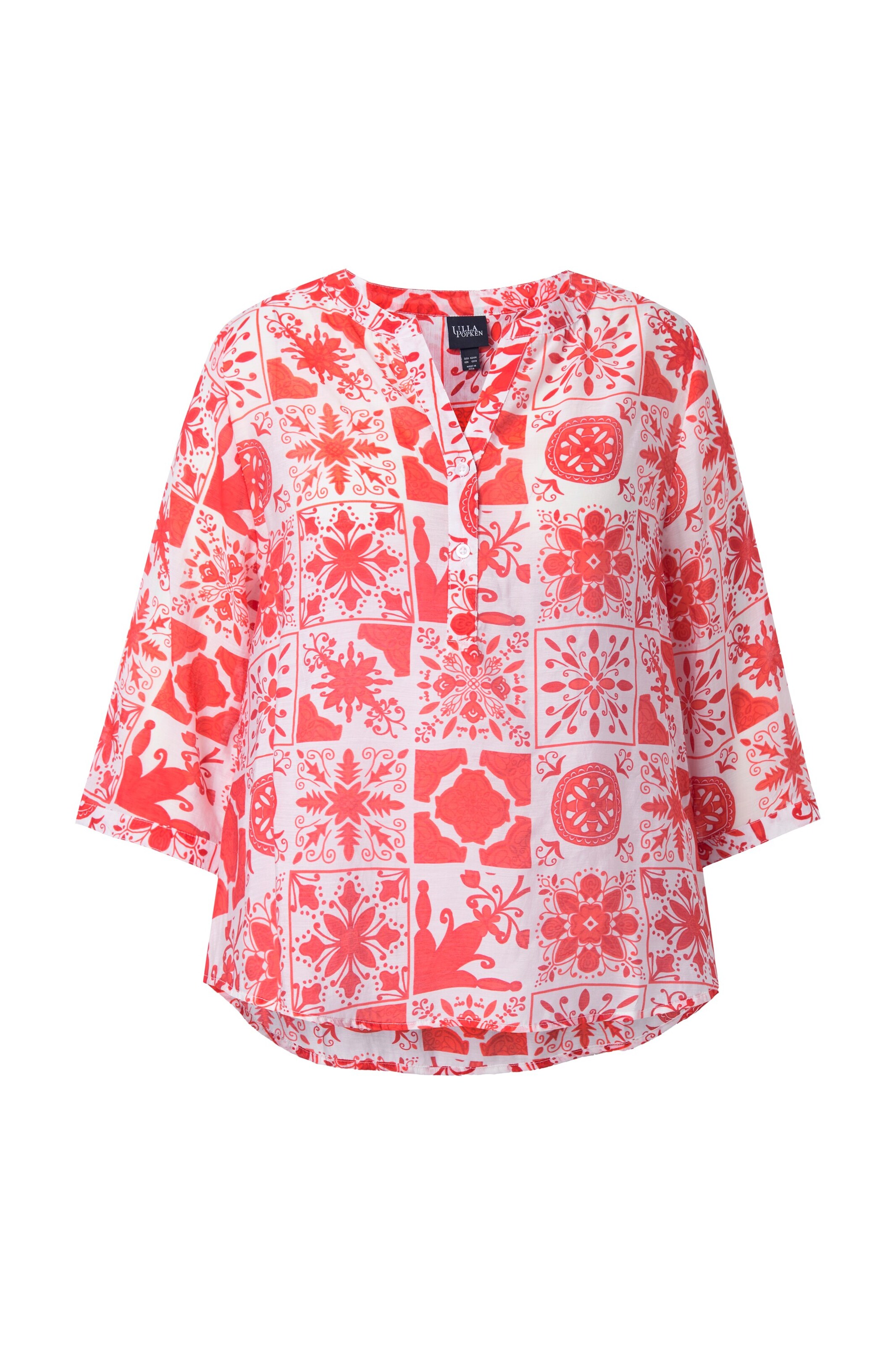 Ulla Popken Tunic in Red: front