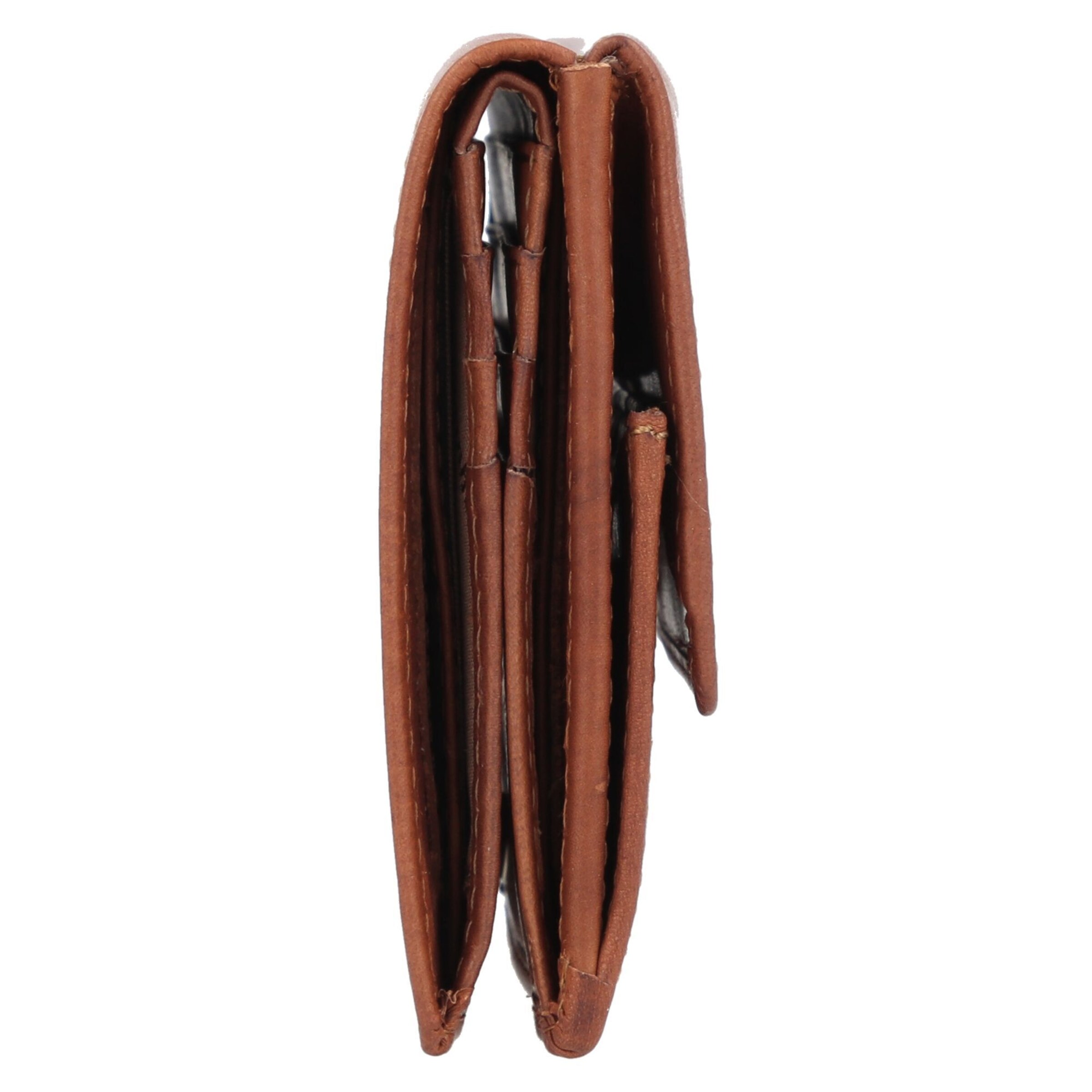 Esquire Wallet 'Dallas' in Brown