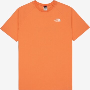 THE NORTH FACE Shirt in Orange: predná strana