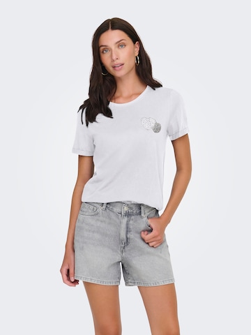 ONLY Tričko – bílá: přední strana