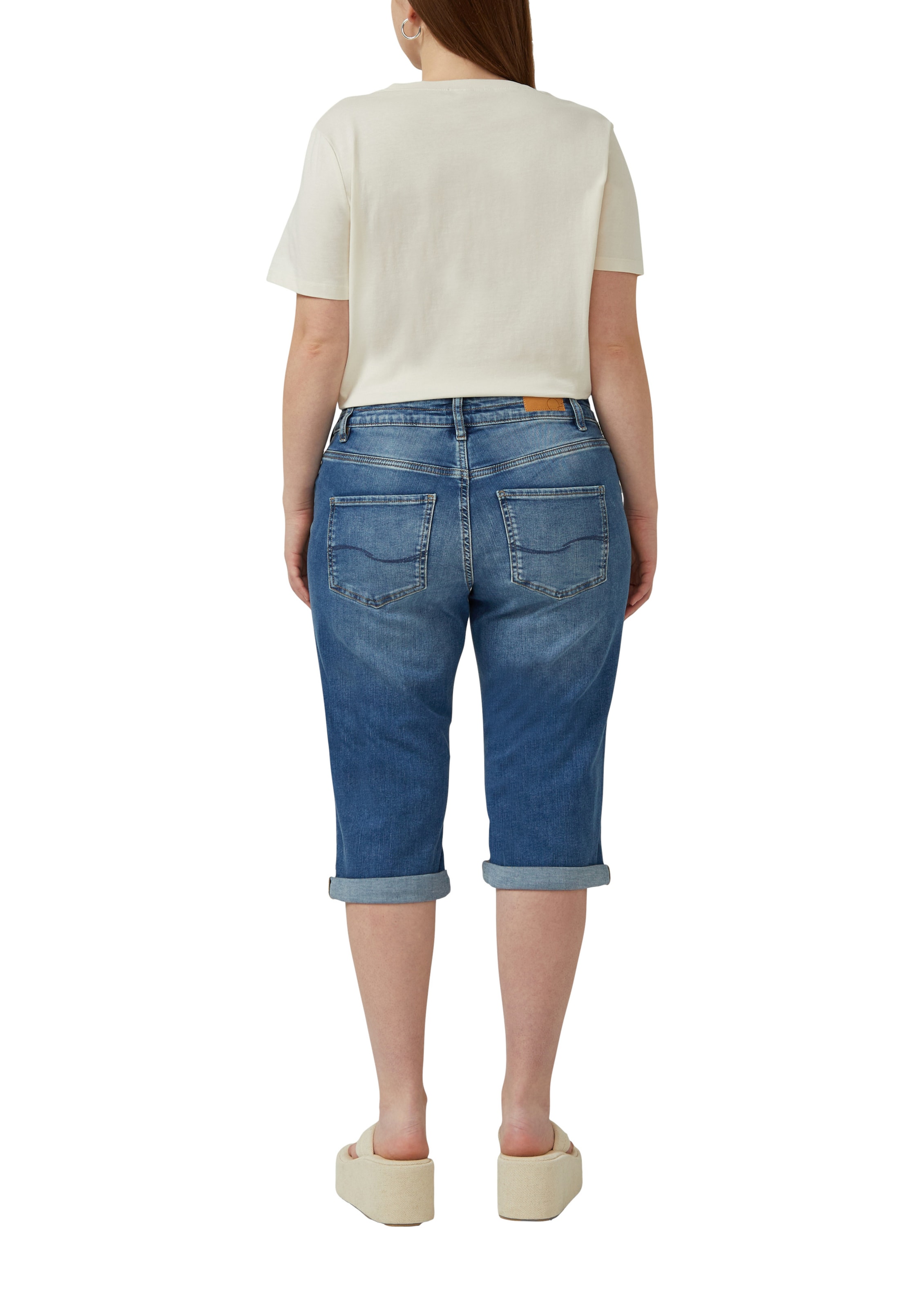 QS Slimfit Jeans in Blauw