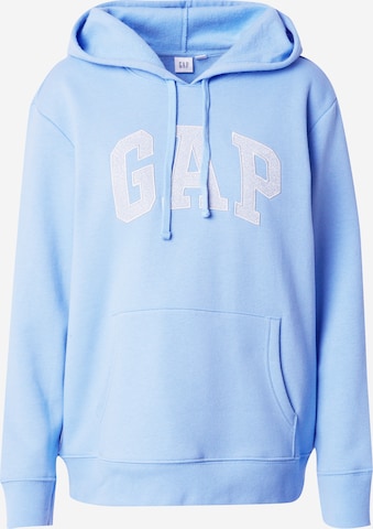 Sweat-shirt GAP en bleu : devant