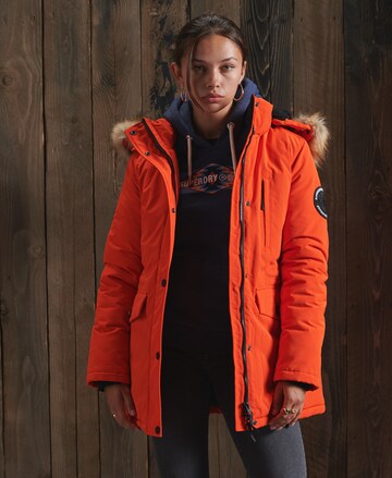 Superdry Parka in Orange: predná strana