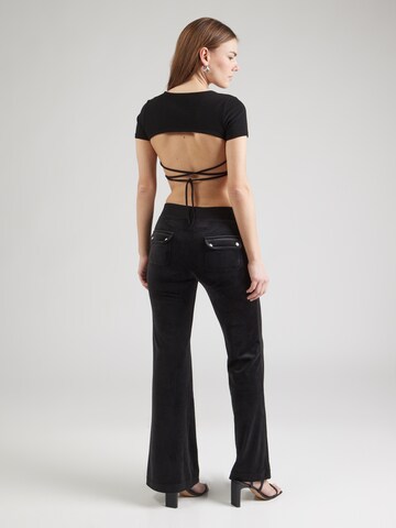 Juicy Couture Flared Broek 'LAYLA' in Zwart