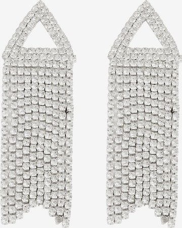 sidabrinė SOHI Auskarai 'Gwenda': priekis