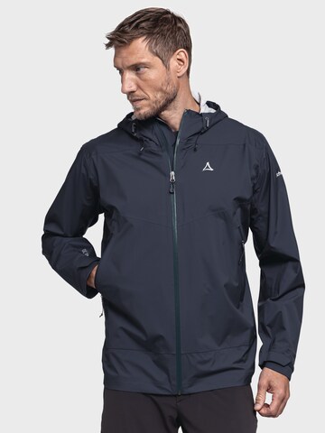 Schöffel Outdoor jacket 'Vistdal' in Blue: front