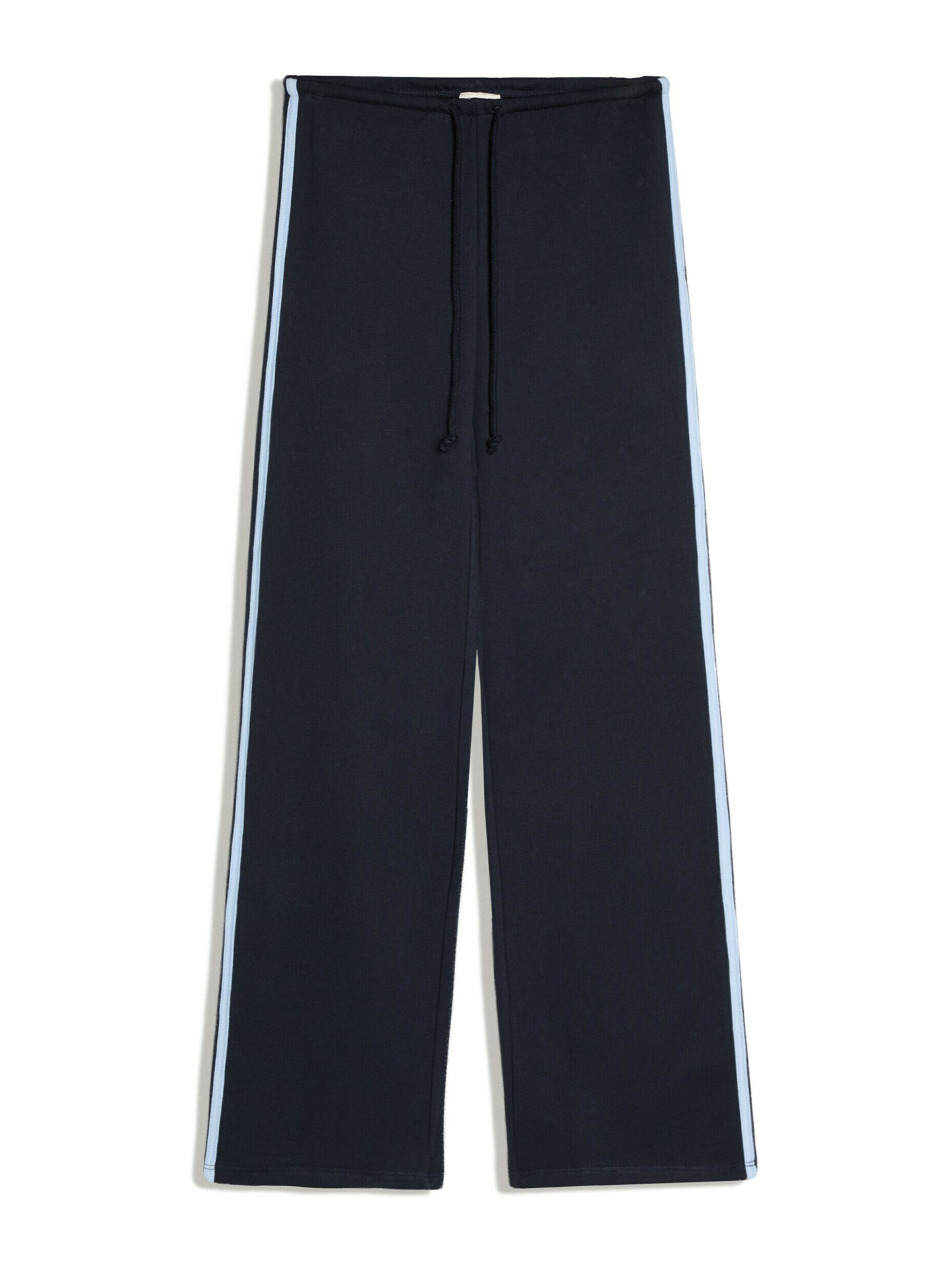Bershka Loose fit Trousers in Blue: front