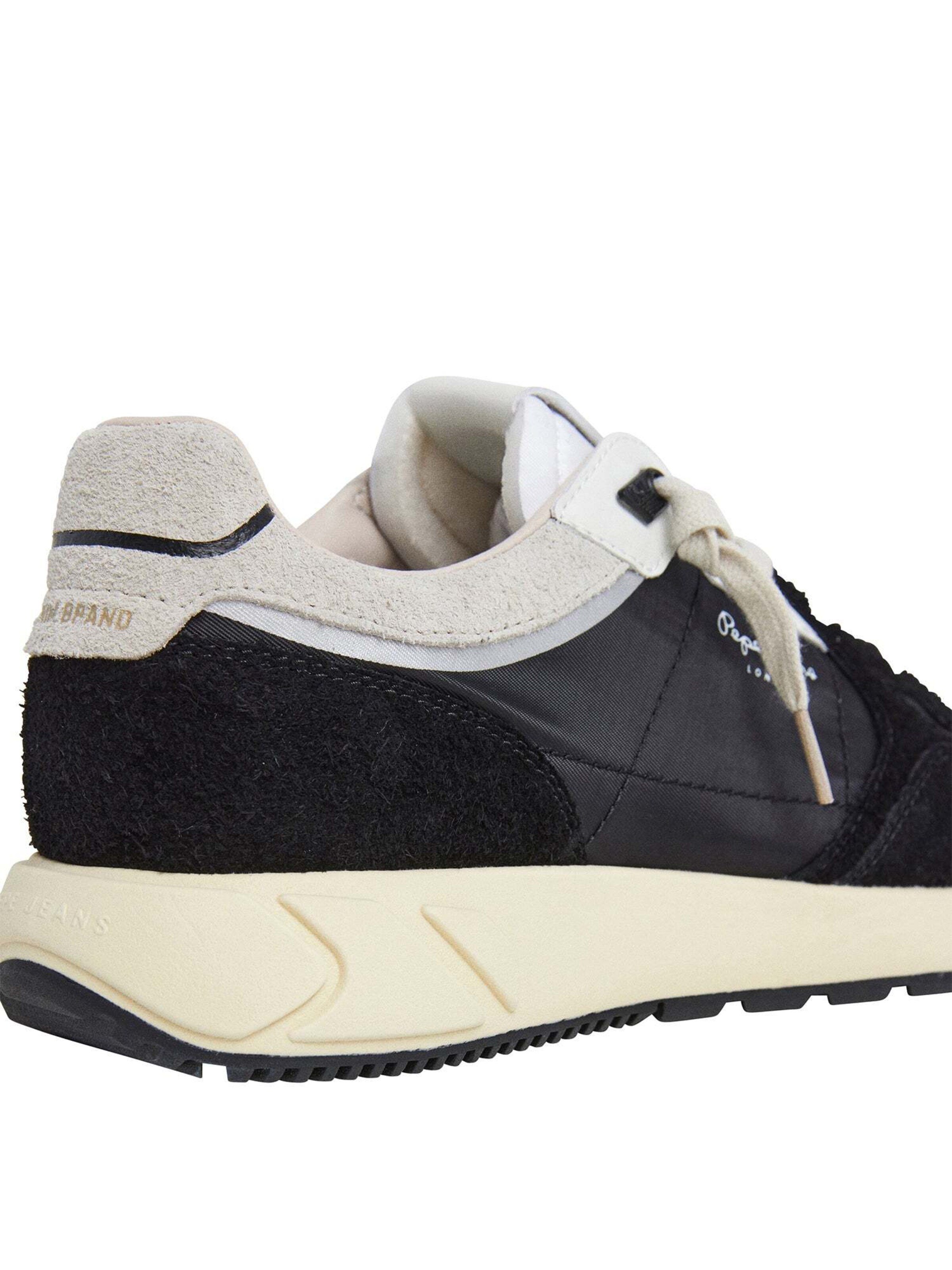 Pepe Jeans Sneaker 'Marlon Divided' in Schwarz