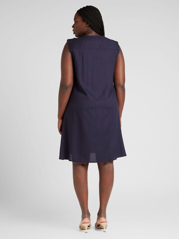 Robe 'CARMUMI' ONLY Carmakoma en bleu