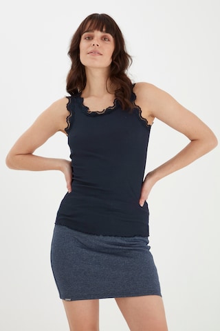 Fransa Top in Blue: front